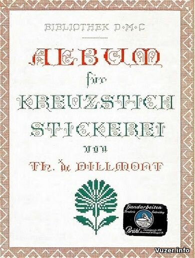 Album fur Kreuzstichstickerei II 1890