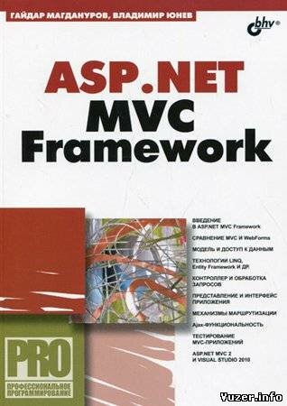 ASP.NET MVC Framework. Магдануров Г. И., Юнев В. А.