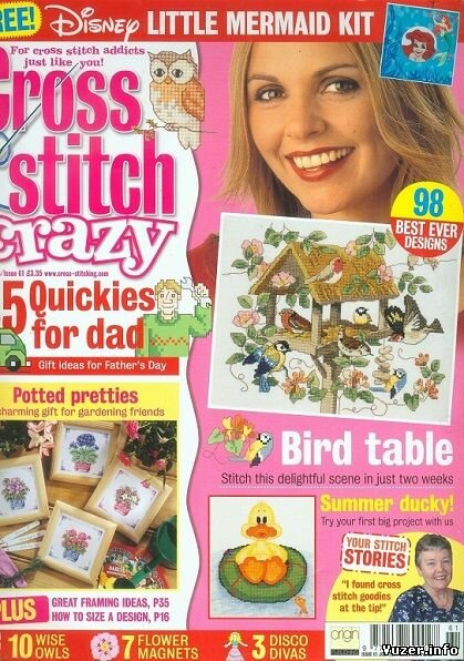 Cross Stitch Crazy №61, 2004