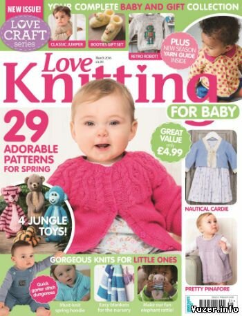 Love Knitting for Babies - March, 2016