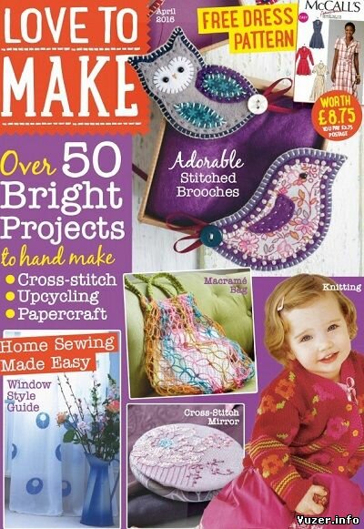 Love to Make - April 2016